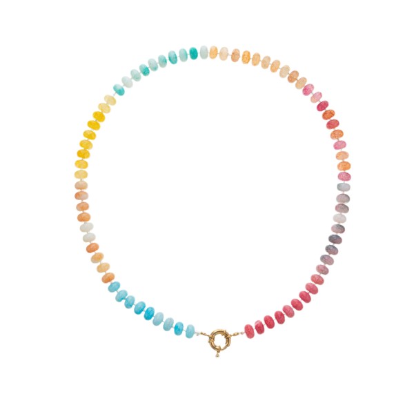 Earthy Elegance Natural Stone Necklace-Cute-Trendy-Shop-Womens-Boutique-Clothing-Store