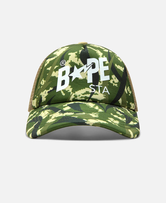Egra Camo Trucker Cap (Green)