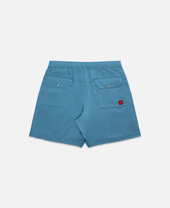 Elastic Shorts (Blue)