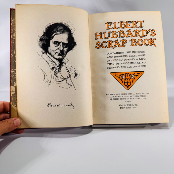 Elbert Hubbard’s Scrap Book (1923, Hardcover) – A Roycroft Classic of Inspirational Wisdom