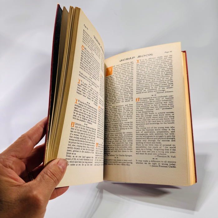 Elbert Hubbard’s Scrap Book (1923, Hardcover) – A Roycroft Classic of Inspirational Wisdom