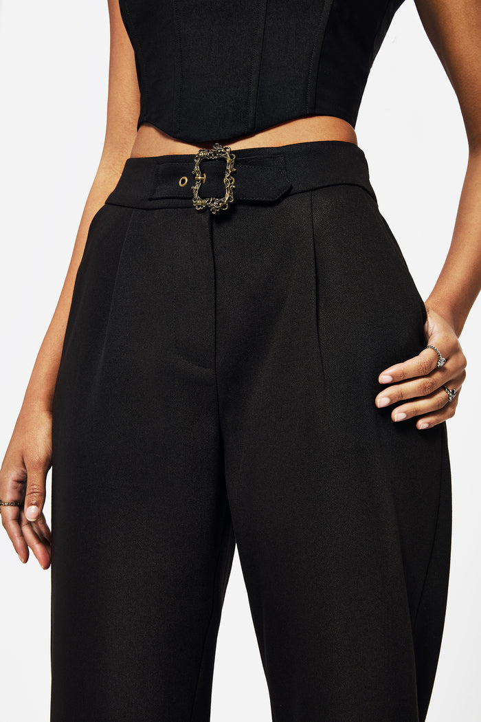 Elder Tapered High Waist Trouser