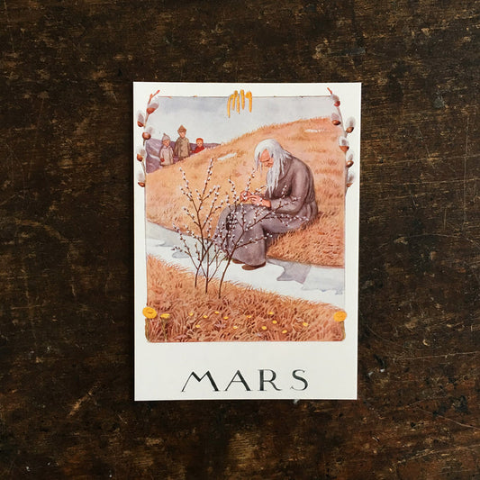 Elsa Beskow Individual Month Postcards
