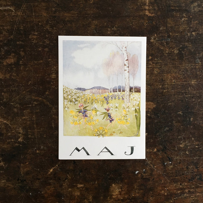 Elsa Beskow Individual Month Postcards