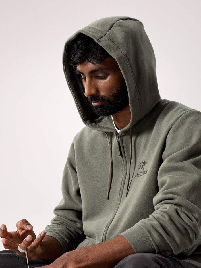 Emblem Fleece Full-Zip Hoody Men's