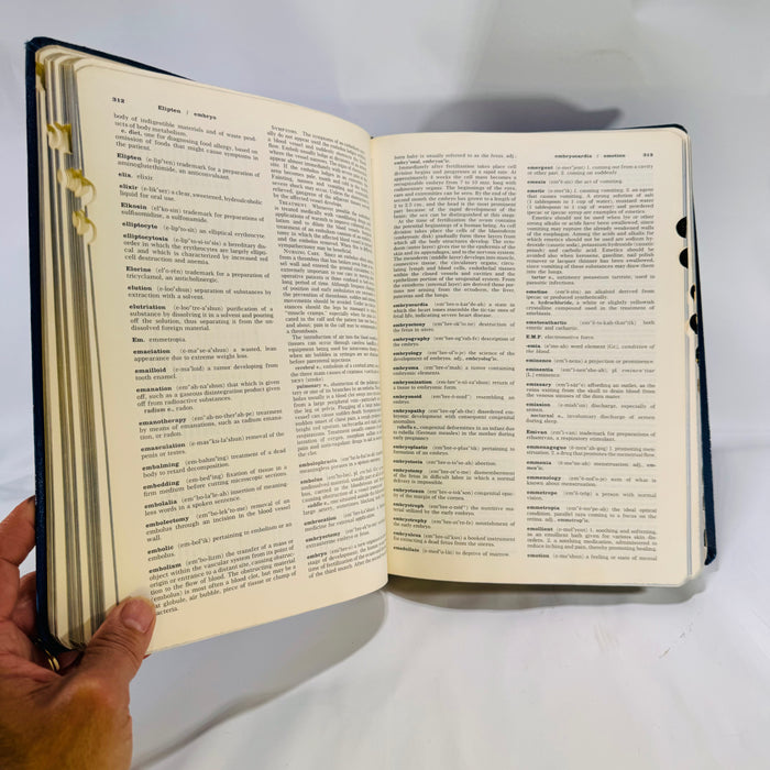Encyclopedia and Dictionary of Medicine and Nursing by Bejamin F Miller M.D. 1972 W.B. Saunders Company