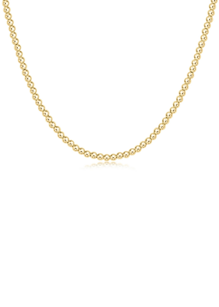 enewton Designs 15" Choker Classic Gold - 3mm Bead