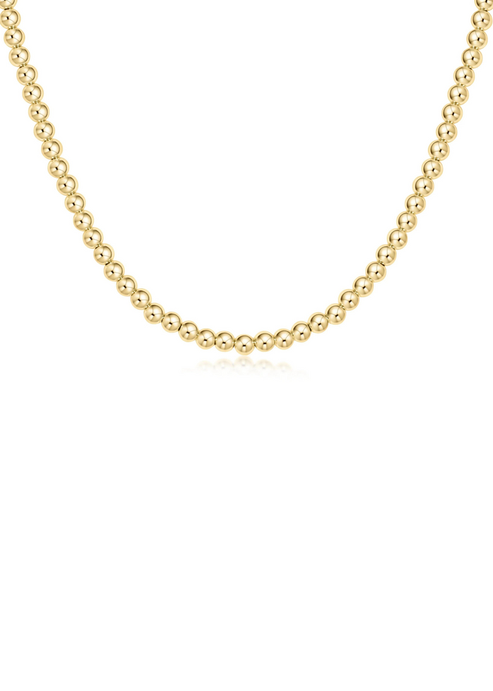 enewton Designs 15" Choker Classic Gold - 4mm Bead