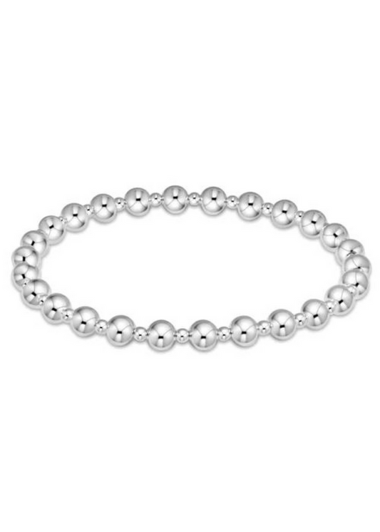 enewton Designs Classic Grateful Pattern 5mm Bead Bracelet - Sterling