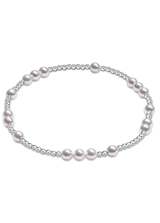 enewton Designs Hope Unwritten Sterling 4mm Bead Bracelet - Pearl