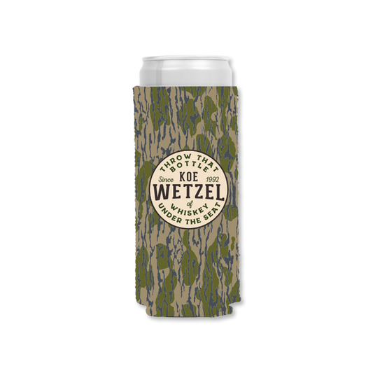 Feb. 28 Slim Can Camo Koozie