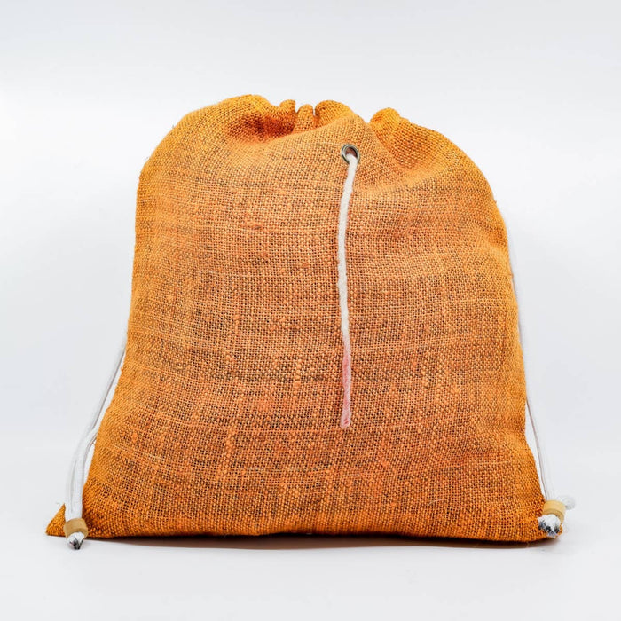 Fibres of Life Natural Hemp Drawstring Yarn Sack-Large