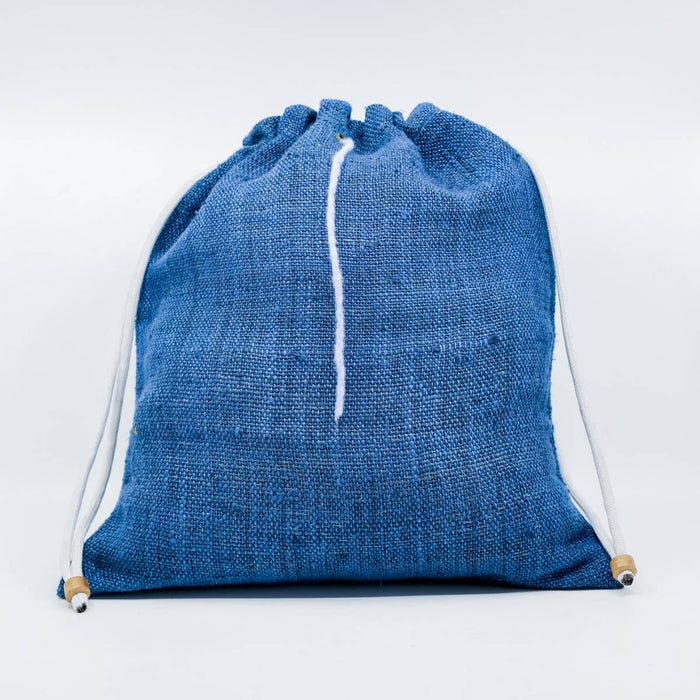 Fibres of Life Natural Hemp Drawstring Yarn Sack-Large