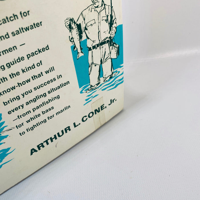 Fishing Made Easy by Arthur L. Cone Jr. First Printing 1968 Vintage Book