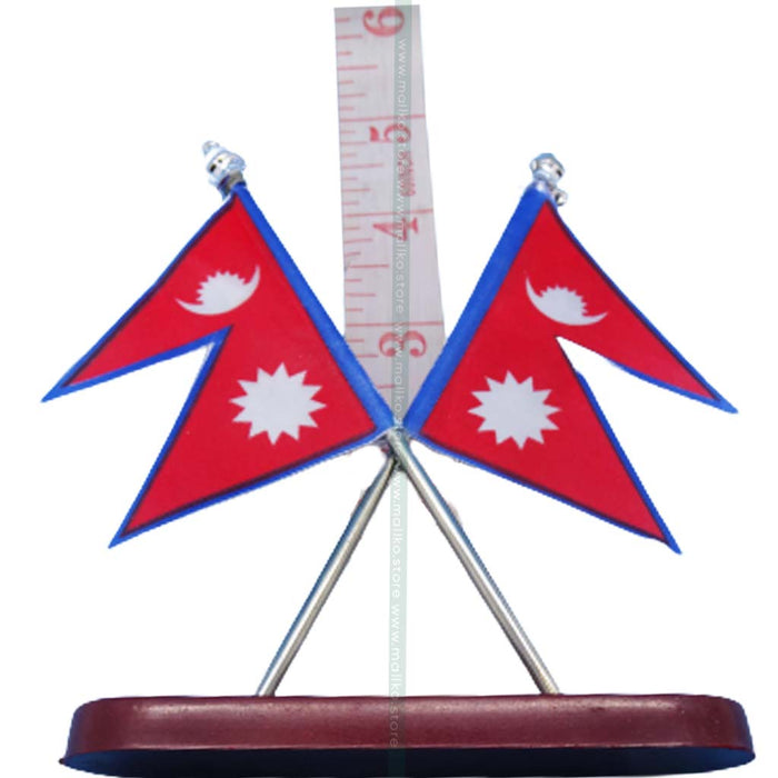 Nepal national flag stand for vehicles