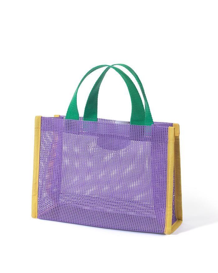 [FLC] COLOR MESH MINI BAG (Purple)