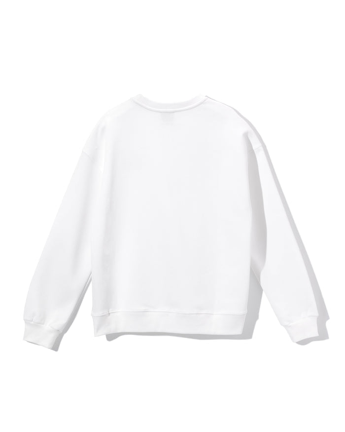 [FLC] FLC ESSENTIAL CREWNECK SWEATSHIRTS (White)