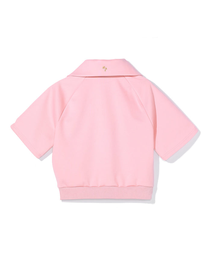 [FLC] FLC ESSENTIAL HALF ZIP PULLOVER (Pink)