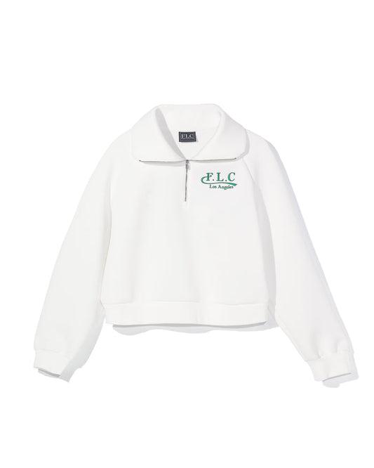 [FLC] FLC ESSENTIAL QUARTER ZIP PULLOVER (Ivory)