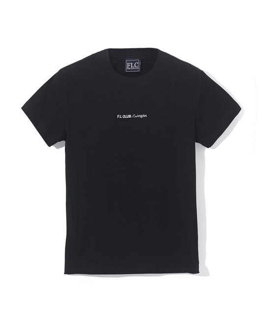 [FLC] LOGO SLIM T-SHIRT (Black)