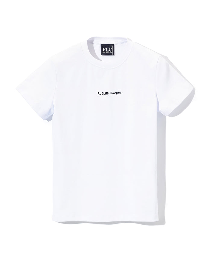 [FLC] LOGO SLIM T-SHIRT (White)