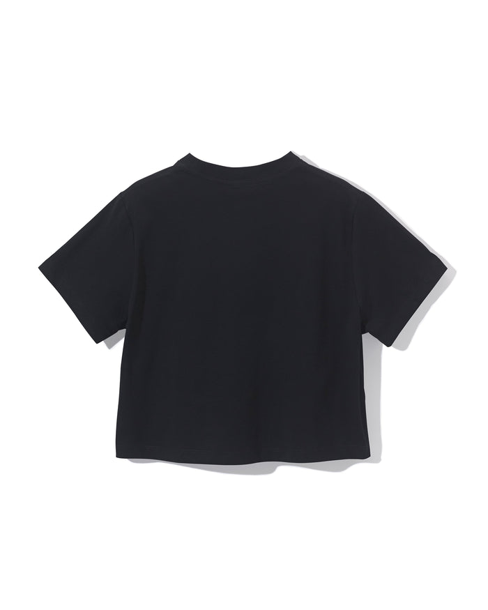 [FLC] PICKLEBALL CROPPED T-SHIRT (Black)