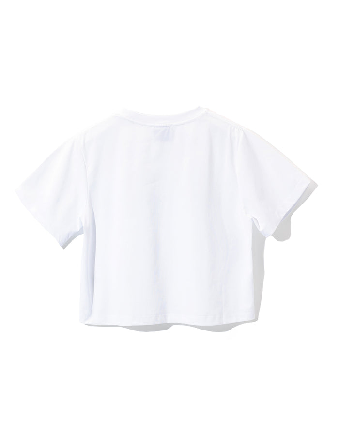 [FLC] PICKLEBALL CROPPED T-SHIRT (White)