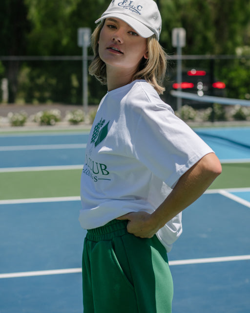 [FLC] PICKLEBALL PADDLE T-SHIRT (White)