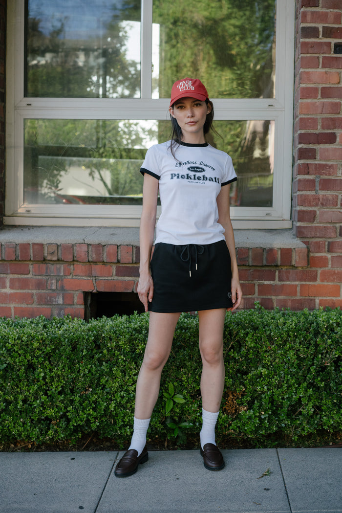 [FLC] PICKLEBALL SLIM T-SHIRT (White)
