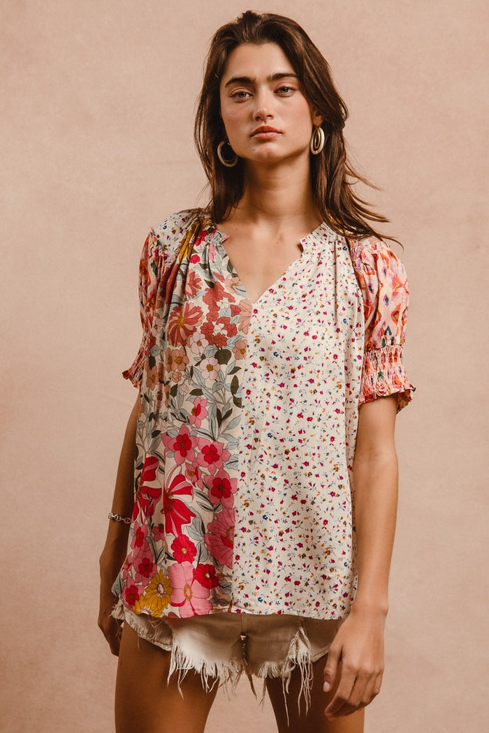 Floral Charm Top-Cute-Trendy-Shop-Womens-Boutique-Clothing-Store