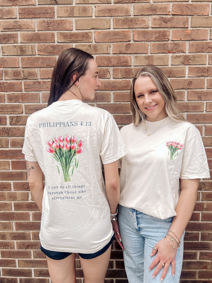 Flower Faith Tee