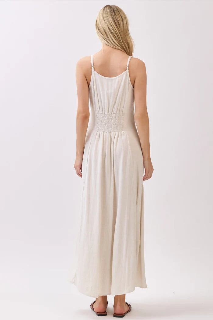Flowy Button Dress