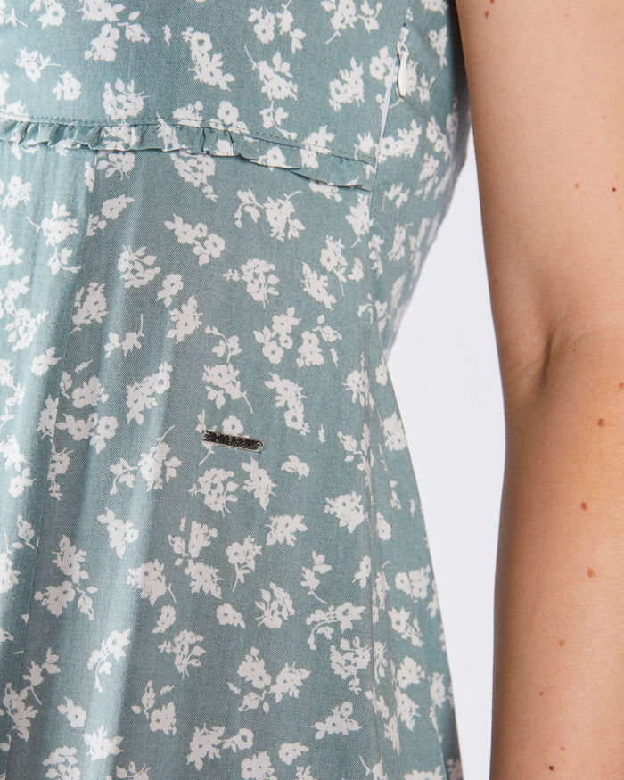 Fran Dress Iceberg Green