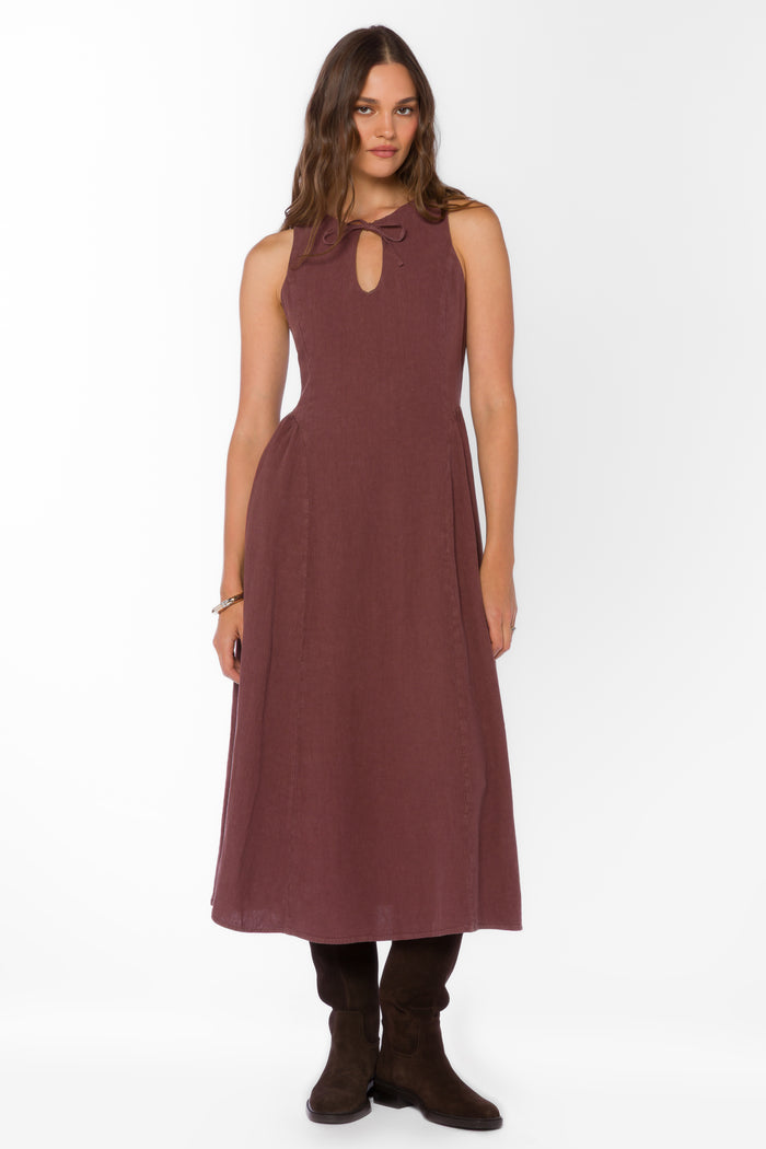 Franny Wine Dress