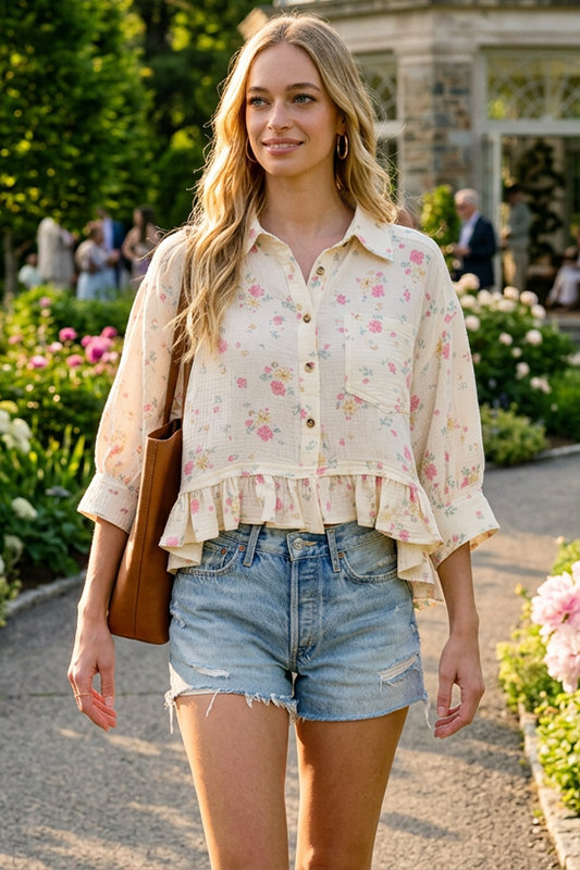 Friendly Outing Floral Top-Cute-Trendy-Shop-Womens-Boutique-Clothing-Store