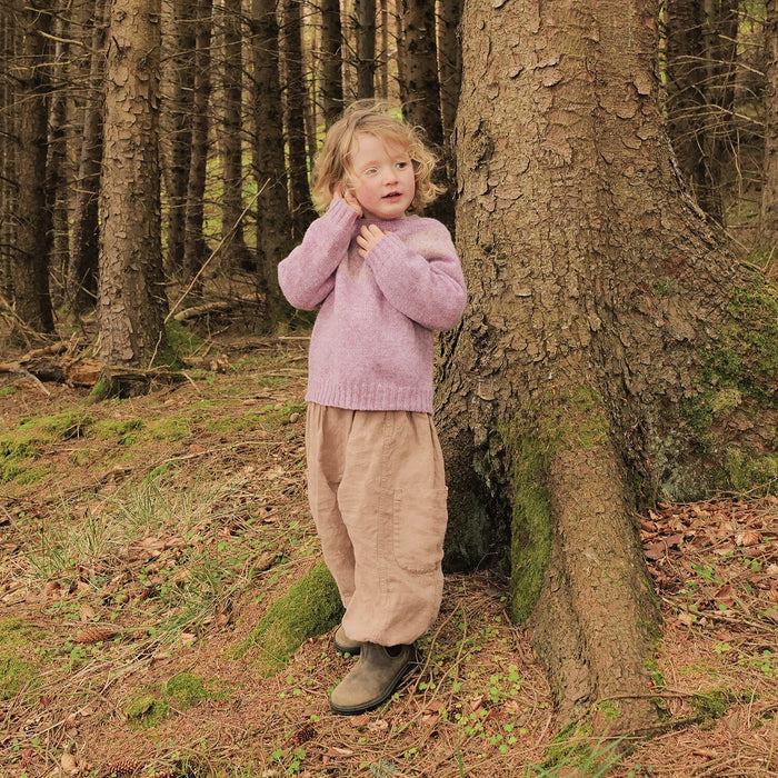 Garden Baby & Kids Sweater - Lambswool - Clematis