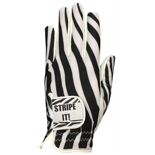 Giggle Golf Stripe it Zebra Glove LH