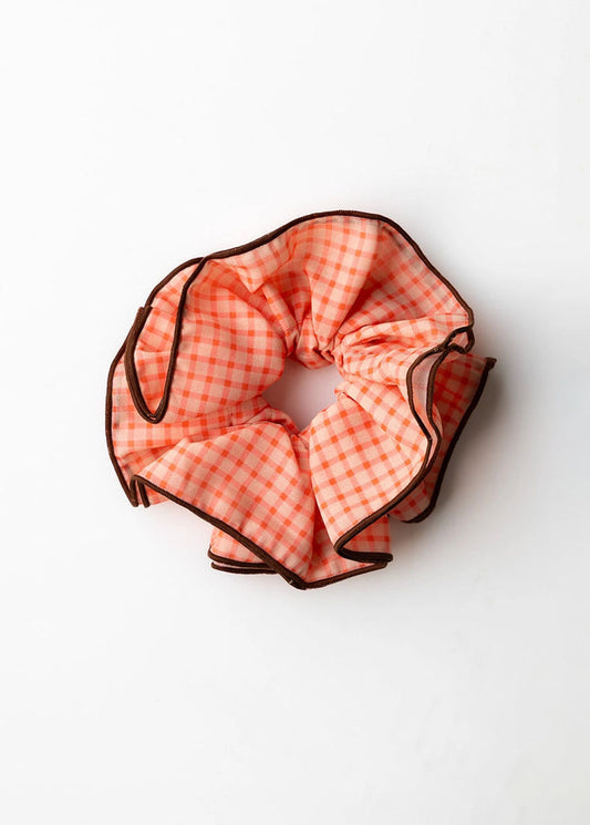 Girlhood Plaid Corset Scrunchie