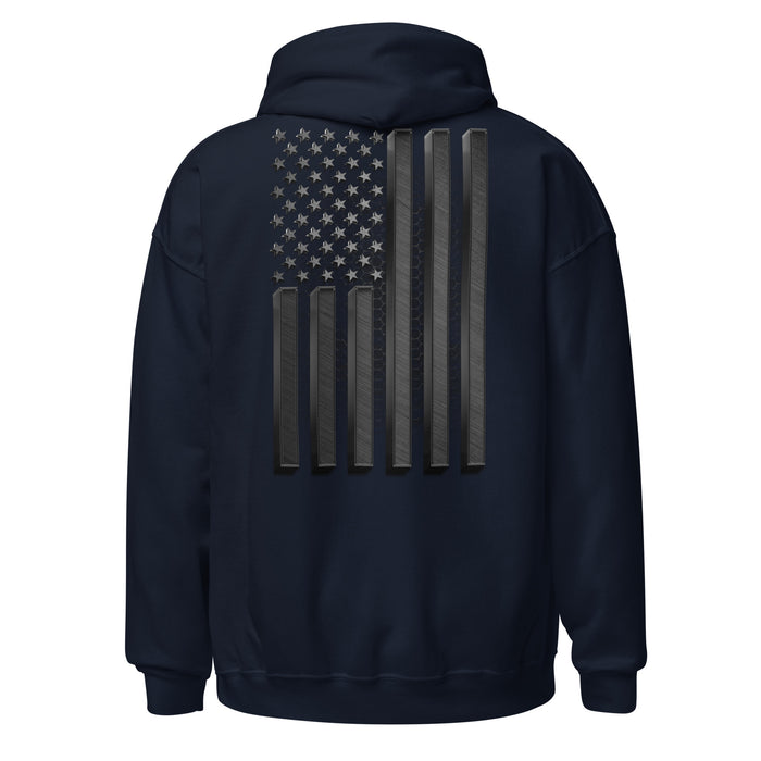 God Bless America Black Carbon Hoodie