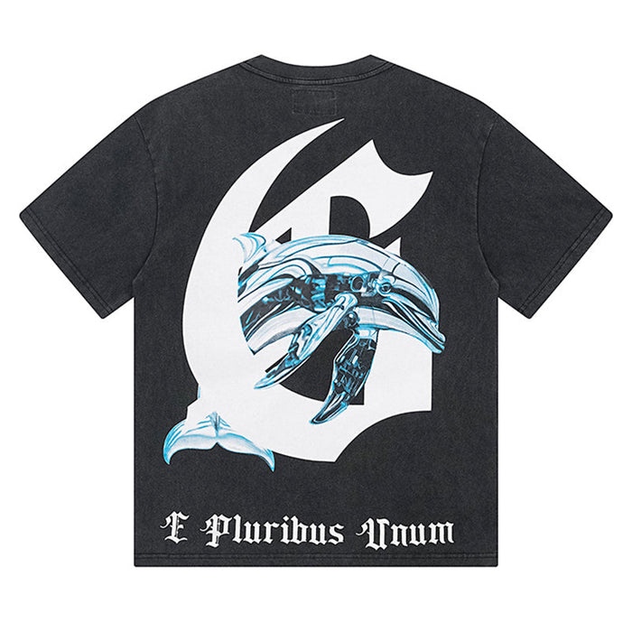Godspeed Miami Dolphin T-Shirt Black