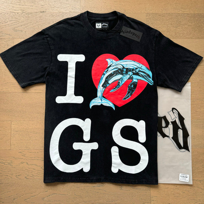Godspeed Miami Dolphin T-Shirt Black