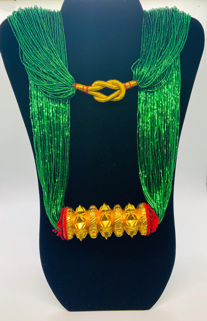 Gold Plated Chadke Tilahari