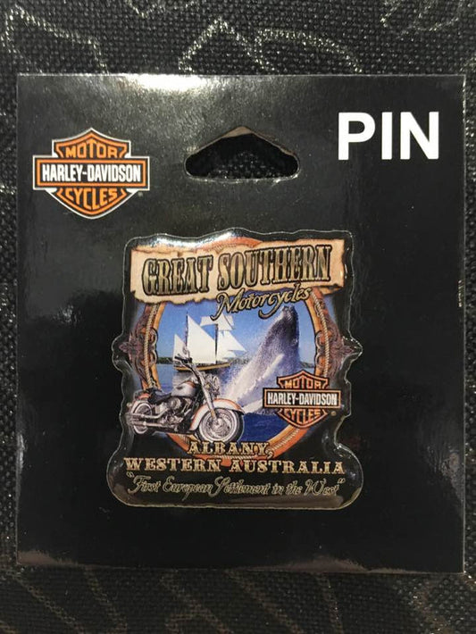 GREAT SOUTHERN MOTORCYCLES PIN PNCUS0302