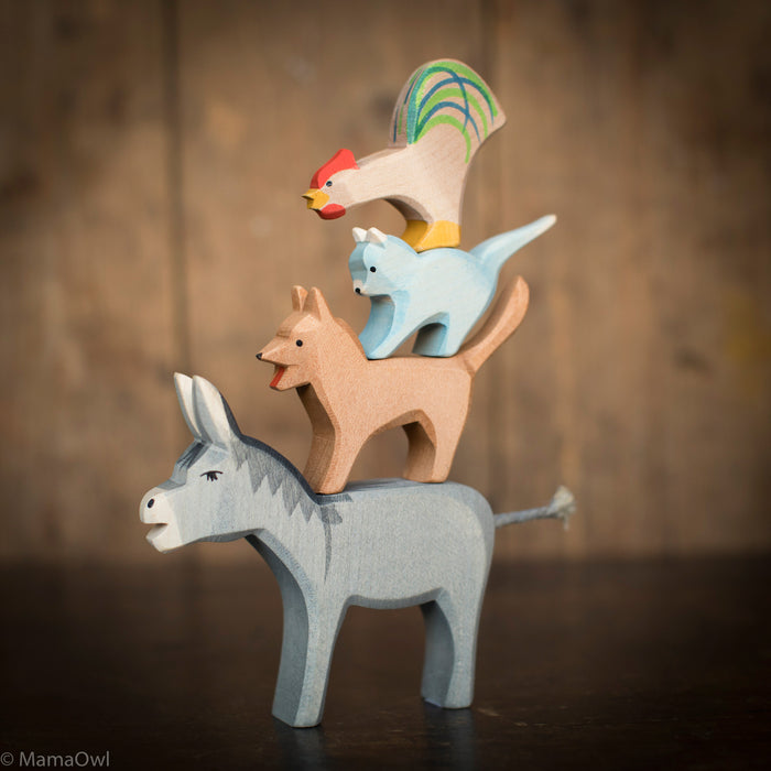 Handcrafted Wooden Bremer Rooster