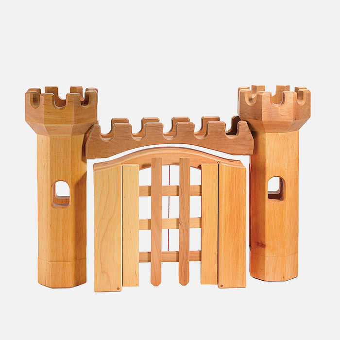 Handcrafted Wooden Large Round Outlook Tower