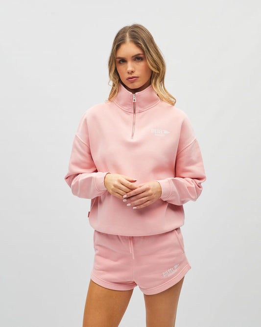 Hayse Half Zip Acid Pink