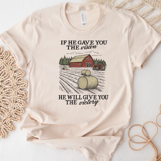 He Will Give You The Victory - Bella Canvas T-Shirt