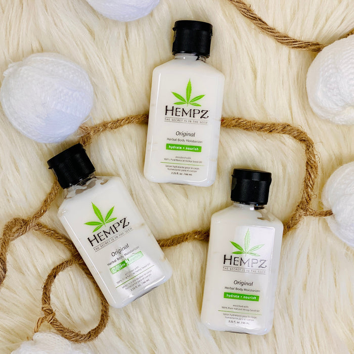 Hempz Travel Size Original Herbal Body Moisturizer Lotion Heartland