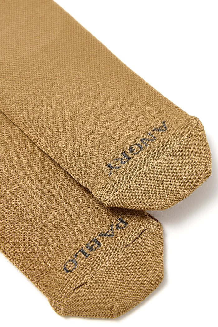High Top Classic Brown Cycling Socks