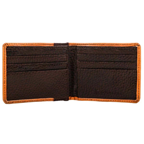 Hooey "Top Notch" Bifold Brown/Tan/Ivory Wallet